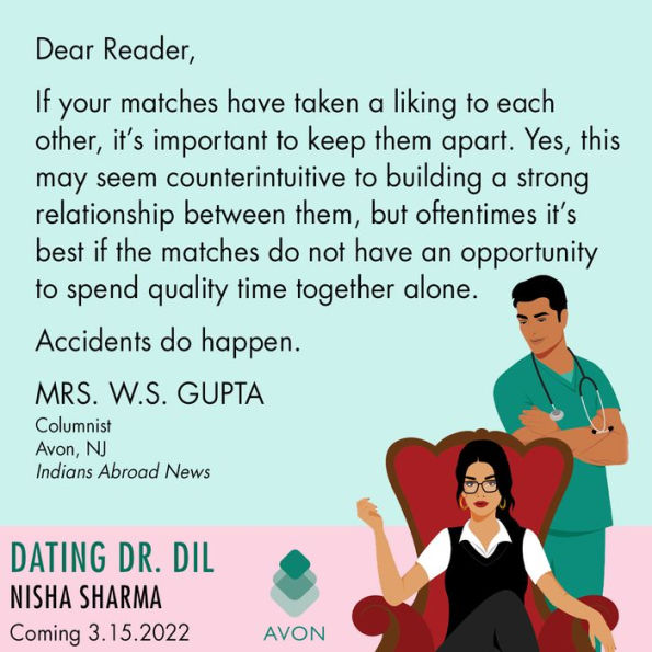 Read An Excerpt From 'Dating Dr. Dil' by Nisha Sharma