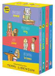 Free downloads of french audio books Emmie & Friends 4-Book Box Set: Invisible Emmie, Positively Izzy, Just Jaime, Becoming Brianna ePub RTF by Terri Libenson in English