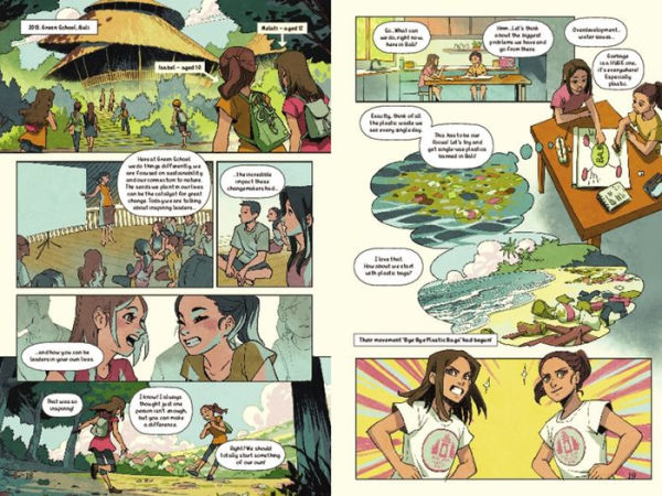 Drawn to Change the World Graphic Novel Collection: 16 Youth Climate Activists, 16 Artists