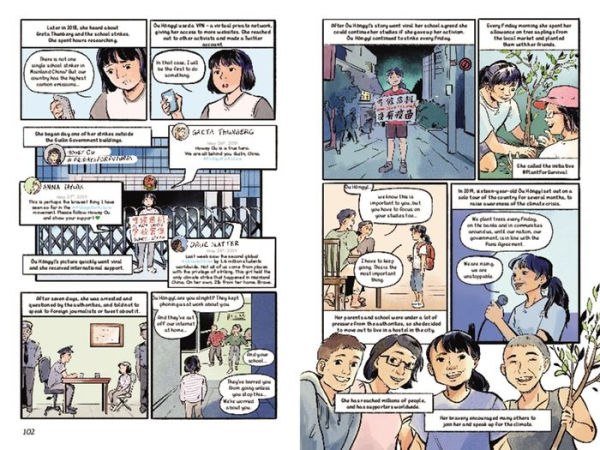 Drawn to Change the World Graphic Novel Collection: 16 Youth Climate Activists, 16 Artists