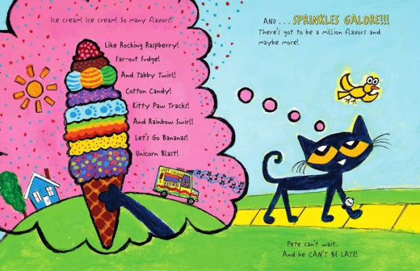 Pete the Cat Screams for Ice Cream!