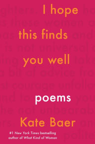 Pdf file download free ebooks I Hope This Finds You Well: Poems