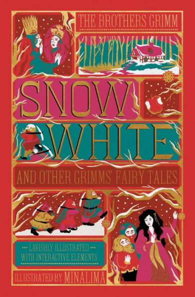 Snow White and Other Grimm's Fairy Tales: Illustrated with Interactive Elements