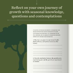 Seasons of Growth: A Journal for Well-Being Inspired by Trees