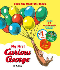 Free e book downloads for mobile My First Curious George (Book and Milestone Cards) RTF iBook by H. A. Rey