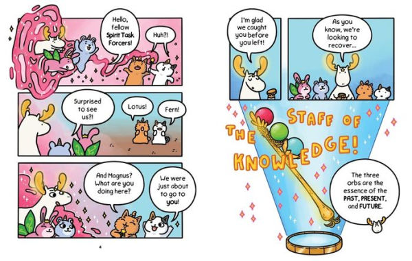 Cat & Adventures: The Staff of Knowledge: A Graphic Novel