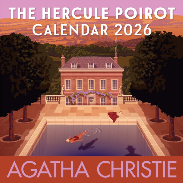 2026 Agatha Christie's Hercule Poirot Wall Calendar