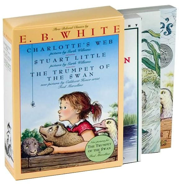 E. B. White Box Set: 3 Classic Favorites: Charlotte's Web, Stuart Little, The Trumpet of the Swan