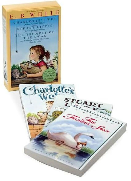 E. B. White Box Set: 3 Classic Favorites: Charlotte's Web, Stuart Little, The Trumpet of the Swan