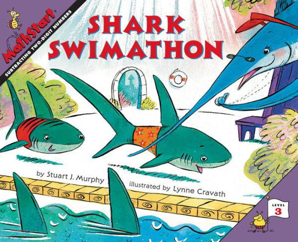 Shark Swimathon: Subtracting Two Digit Numbers (MathStart 3 Series)