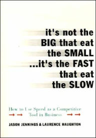 Title: It's Not the Big That Eat the Small... It's the Fast That Eat the Slow: How to Use Speed as a Competitive Tool in Business, Author: Jason Jennings