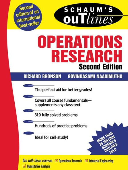 Schaum's Outline of Operations Research