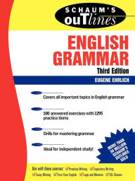 Title: Schaum's Outline Of English Grammar, Author: Eugene Ehrlich