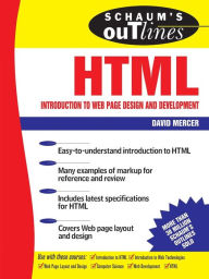 Title: Schaum's Outline Of Html, Author: David Mercer