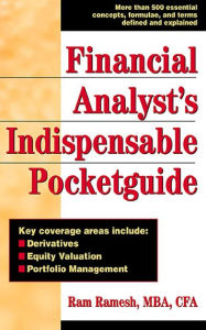 Title: Financial Analyst's Indispensible Pocket Guide, Author: Ram Ramesh