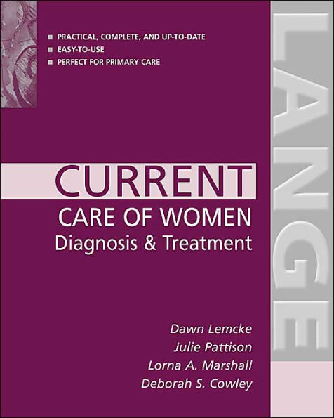 Current Care Of Women / Edition 1