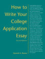 How to Write Your College Application Essay