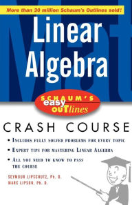 Title: Schaum's Easy Outline Of Linear Algebra, Author: Seymour Lipschutz