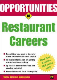 Title: Opportunities In Restaurant Careers, Author: Carol Caprione Chemelynski