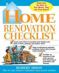 Title: Home Renovation Checklist, Author: Robert Irwin