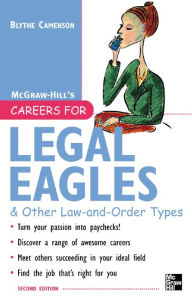 Title: Careers for Legal Eagles and Other Law-and-Order Types, Author: Blythe Camenson