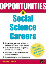 Title: Opportunities in Social Science Careers, Author: Rosanne J. Marek