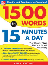 Title: 1,500 Words in 15 Minutes a Day / Edition 1, Author: Ceil Cleveland