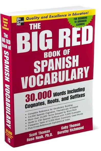 Big Red Book of Spanish Vocabulary / Edition 1