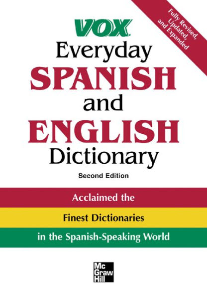 Vox Everyday Spanish and English Dictionary / Edition 2