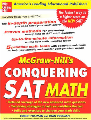 Mcgraw Hill S Conquering The New Sat Math By Robert