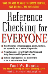 Title: Reference Checking for Everyone, Author: Paul W. Barada