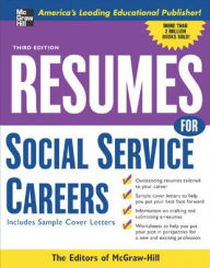 Title: Resumes for Social Service Careers, Author: McGraw Hill