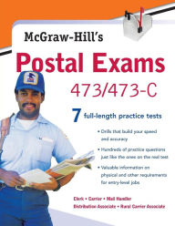 Title: McGraw-Hill's Postal Exams 473/473C, Author: Mark Alan Stewart