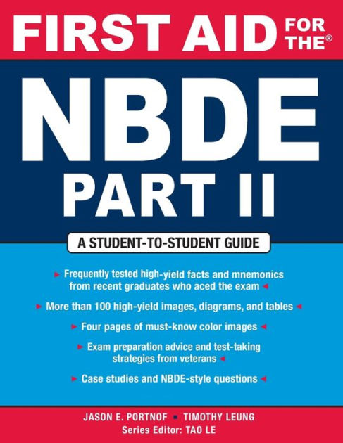 First Aid for the NBDE Part II / Edition 1 by Jason Portnof, Timothy ...