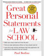 Great Personal Statements for Law School