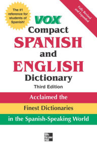 Title: VOX Compact Spanish and English Dictionary / Edition 3, Author: Vox