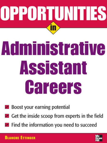 Opportunities in Administrative Assistant Careers