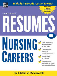 Title: Resumes for Nursing Careers, Author: McGraw Hill