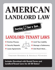 Title: American Landlord Law: Everything U Need to Know About Landlord-Tenant Laws, Author: Trevor Rhodes