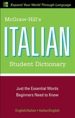 Mcgraw Hills Italian Student Dictionary Edition 2paperback - 