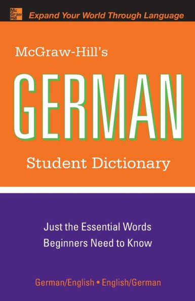 McGraw-Hill's German Student Dictionary