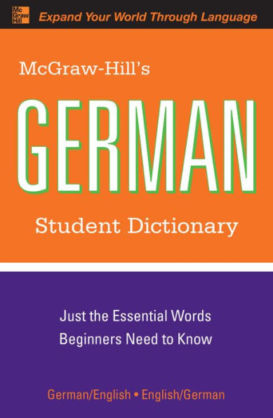 McGraw-Hill's German Student Dictionary