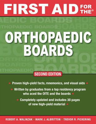First Aid for the Orthopaedic Boards, Second Edition / Edition 2