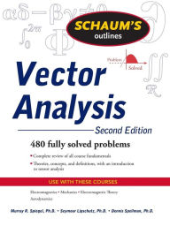 Title: Schaum's Outline of Vector Analysis, 2ed / Edition 2, Author: Seymour Lipschutz