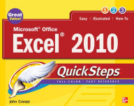 Title: Microsoft Office Excel 2010 QuickSteps, Author: John Cronan