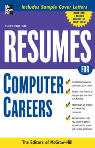 Title: Resumes for Computer Careers, Author: McGraw Hill