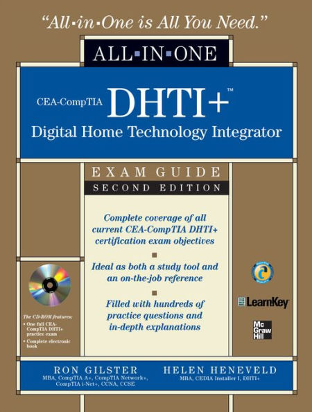 CEA-CompTIA DHTI+ Digital Home Technology Integrator All-In-One Exam Guide, Second Edition