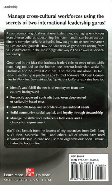 Servant-Leadership Across Cultures: Harnessing the Strengths of the World's Most Powerful Management Philosophy / Edition 1