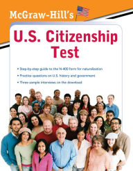 Title: McGraw-Hill's U.S. Citizenship Test with DVD, Author: Karen Hilgeman