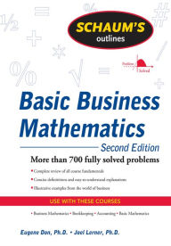 Title: Schaum's Outline of Basic Business Mathematics, 2ed, Author: Eugene Don